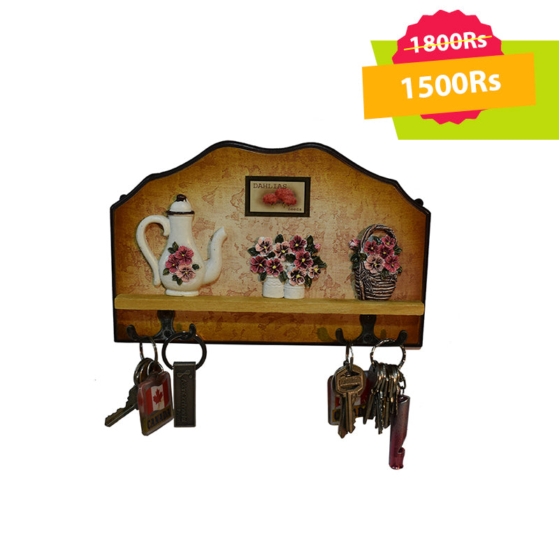Crimson key hanger