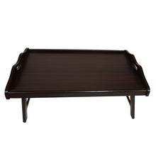 Bed Table Dark Brown