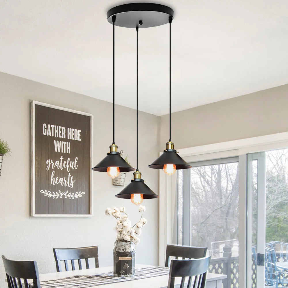 Vintage Pendant Loft Retro Chandelier Hanging light