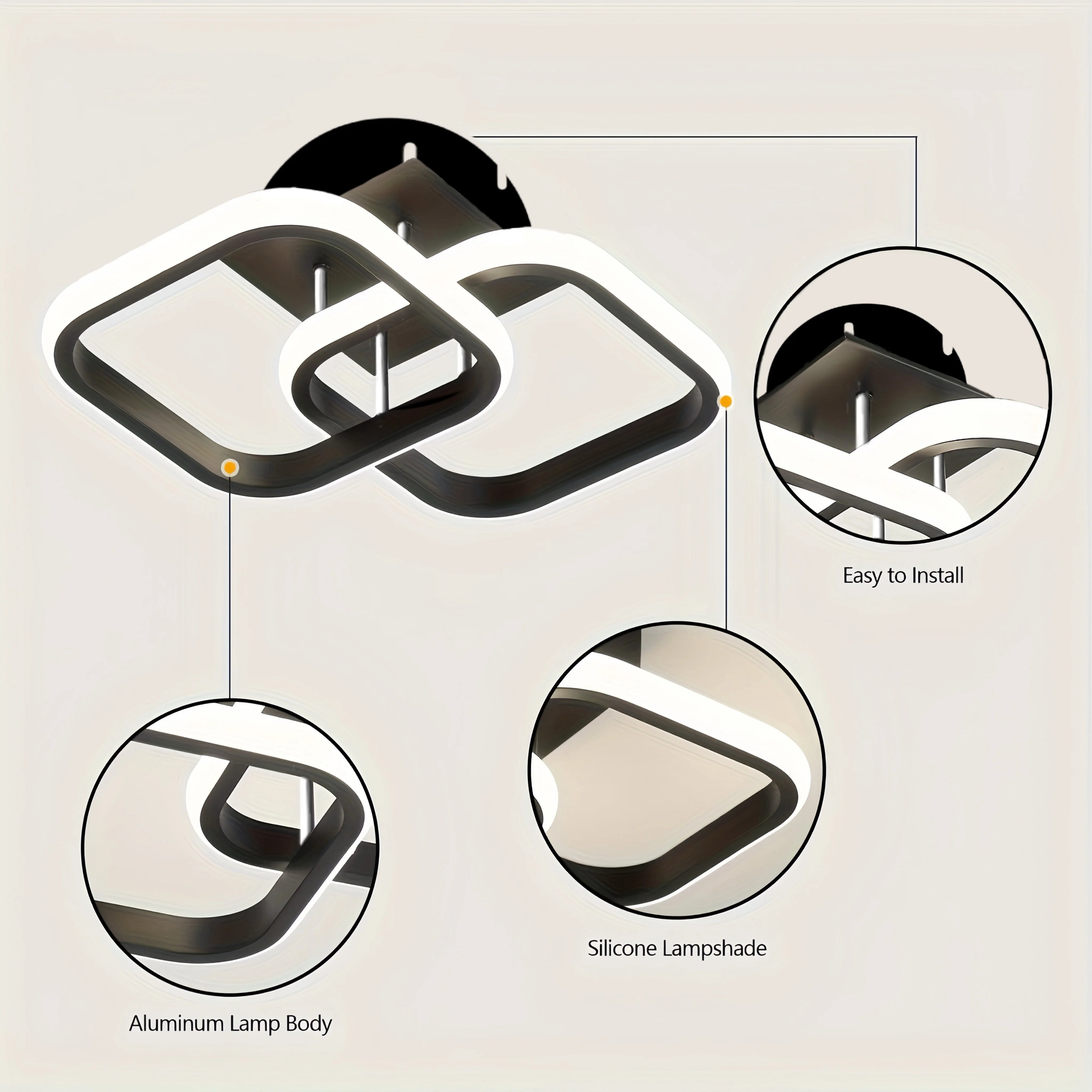 Modern Minimalist Ceiling Lamps