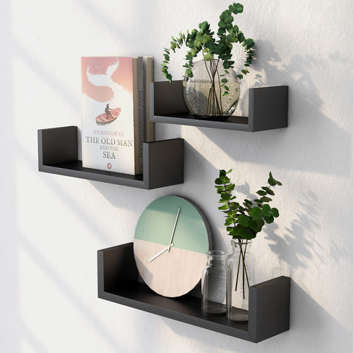 Alozay Shelf Set Black