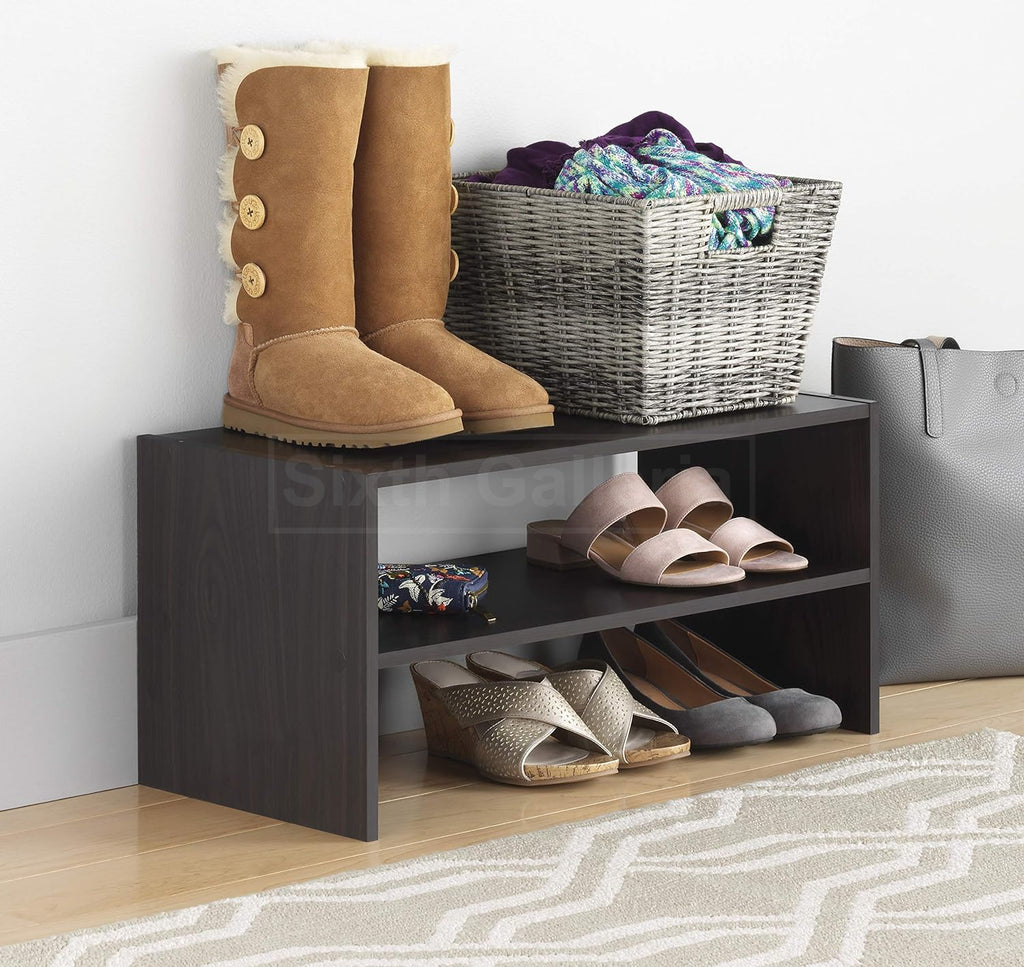 Dutch Shoe Rack Black Standard