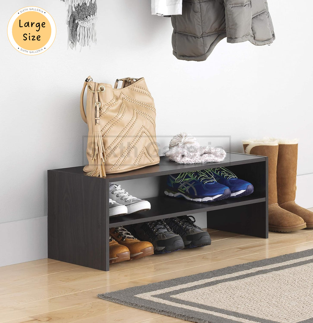 Dutch Shoe Rack Black Large