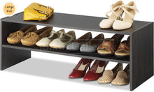 Dutch Shoe Rack Black