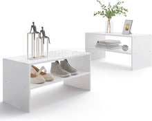 Dutch Shoe Rack White