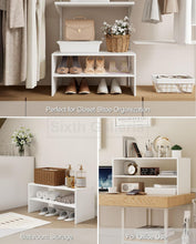 Dutch Shoe Rack White