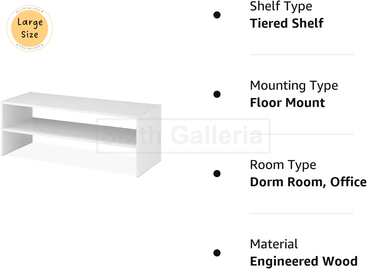 Dutch Shoe Rack White