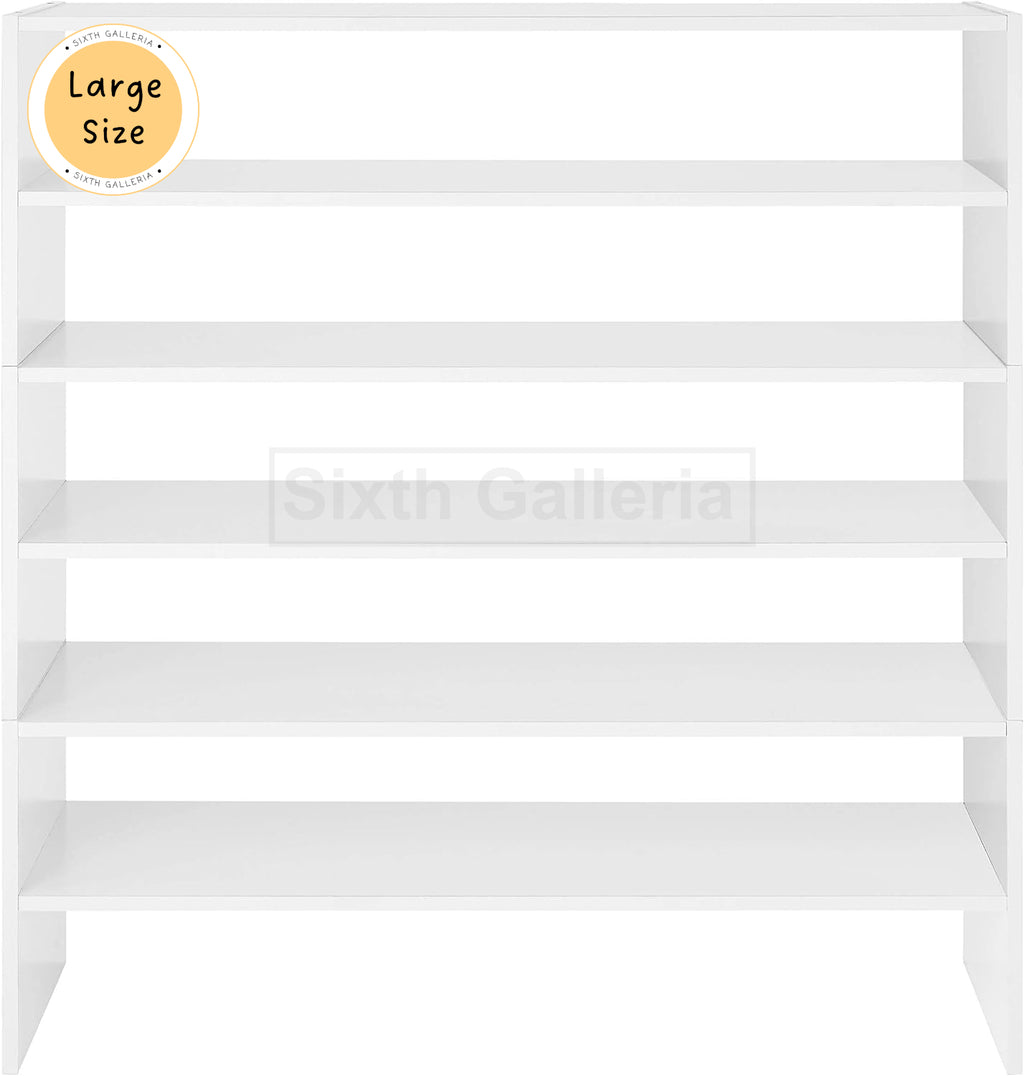 Dutch Shoe Rack White
