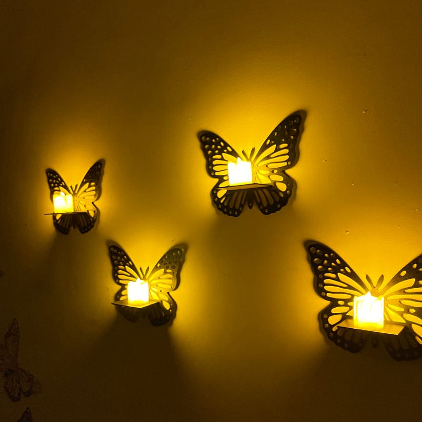 Butterfly Shelves Set of 3