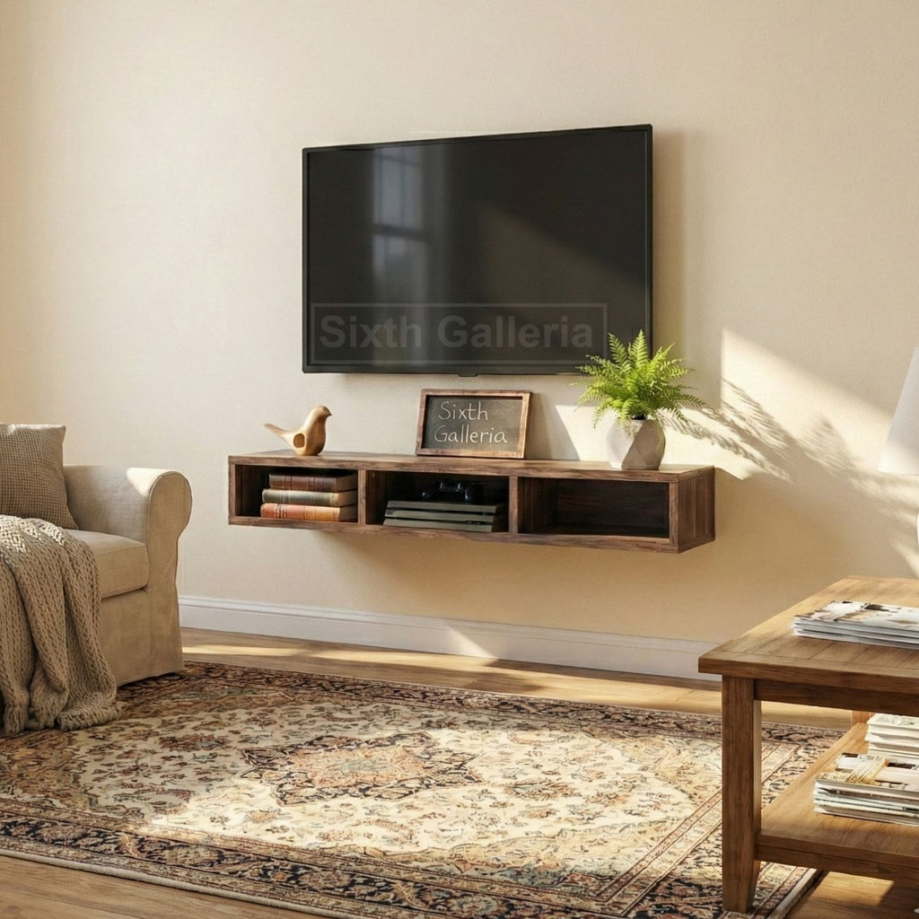 Levin Console Walnut Brown