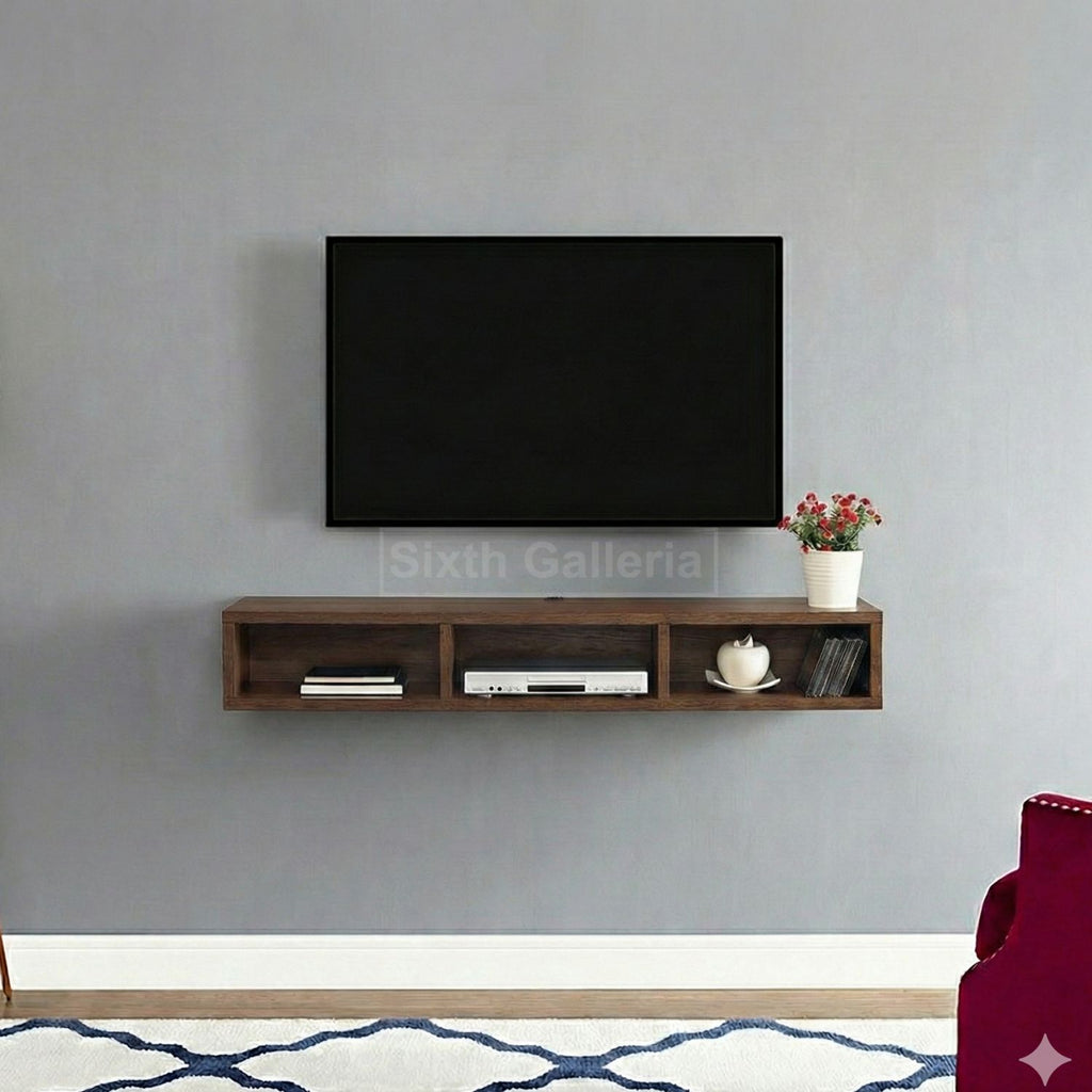 Levin Console Walnut Brown