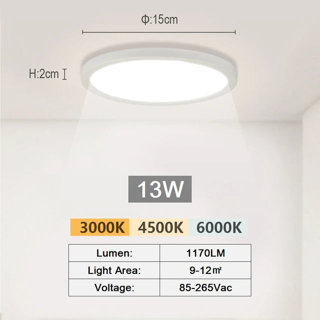 Modern Minimalist Ceiling Lamps A-Black--1