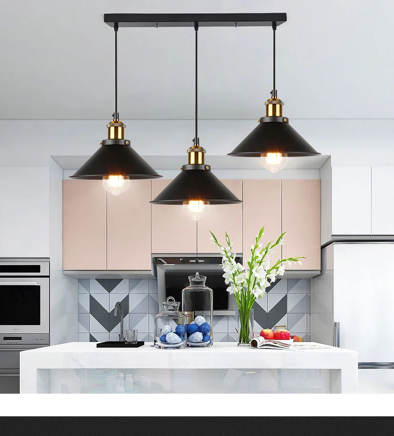 Vintage Pendant Loft Retro Chandelier Hanging light