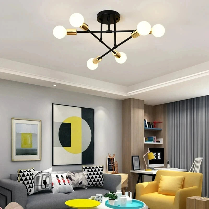 Nordic Minimalist LED Ceiling Chandelier