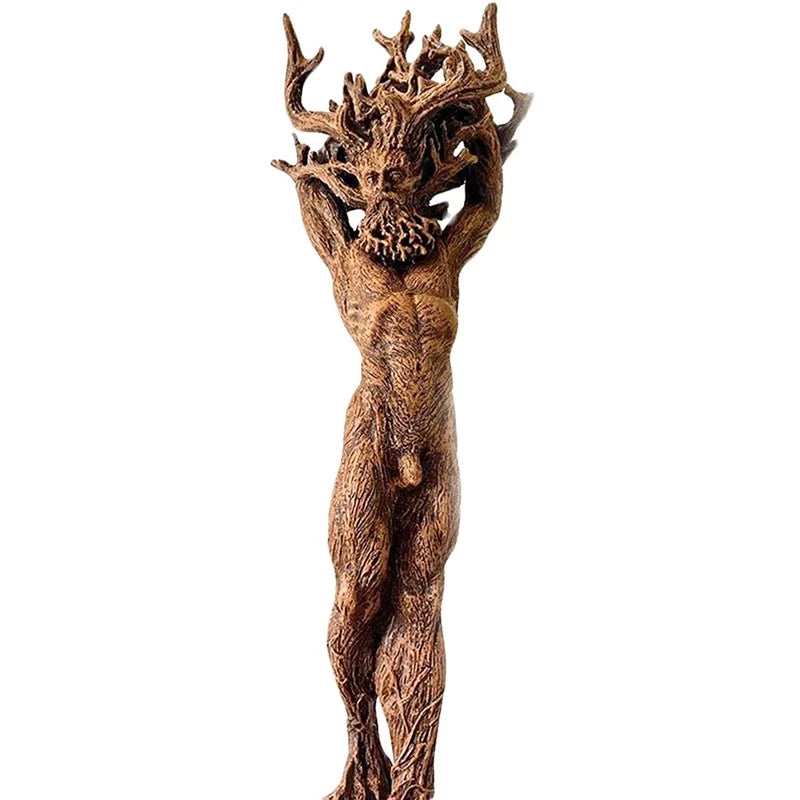 Tree Root Forest Goddess Statue Resin Sculpture