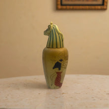 Ancient Egyptian Pharaoh series Resin sculpture and Jar