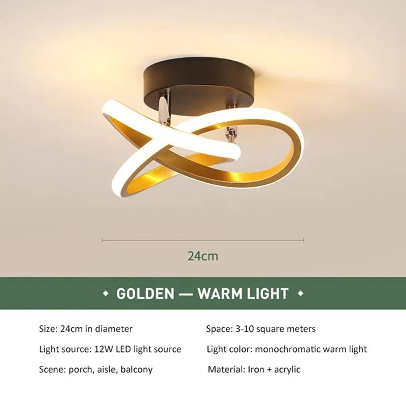 Modern Minimalist LED Aisle Ceiling Light
