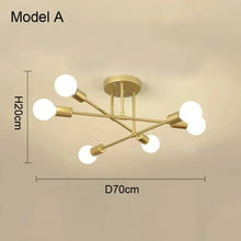 Nordic Minimalist LED Ceiling Chandelier