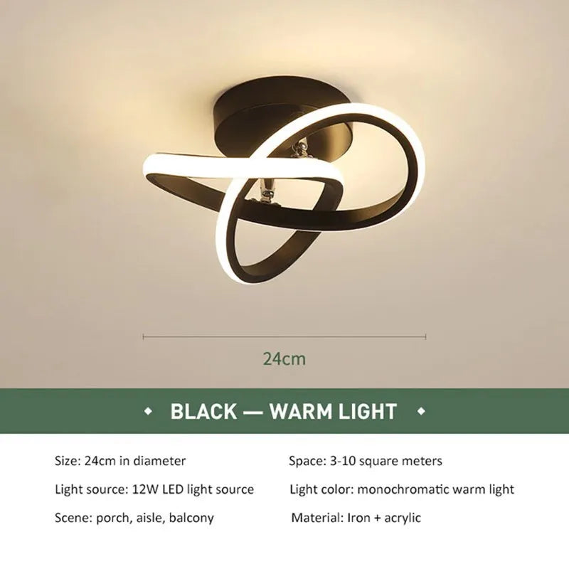 Modern Minimalist LED Aisle Ceiling Light
