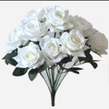 White Rose Flower Bunch
