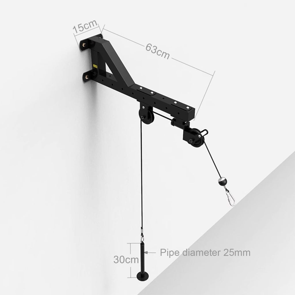 Dual Cable Crossover Pulley System