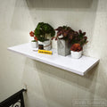 Single Floating Shelf White