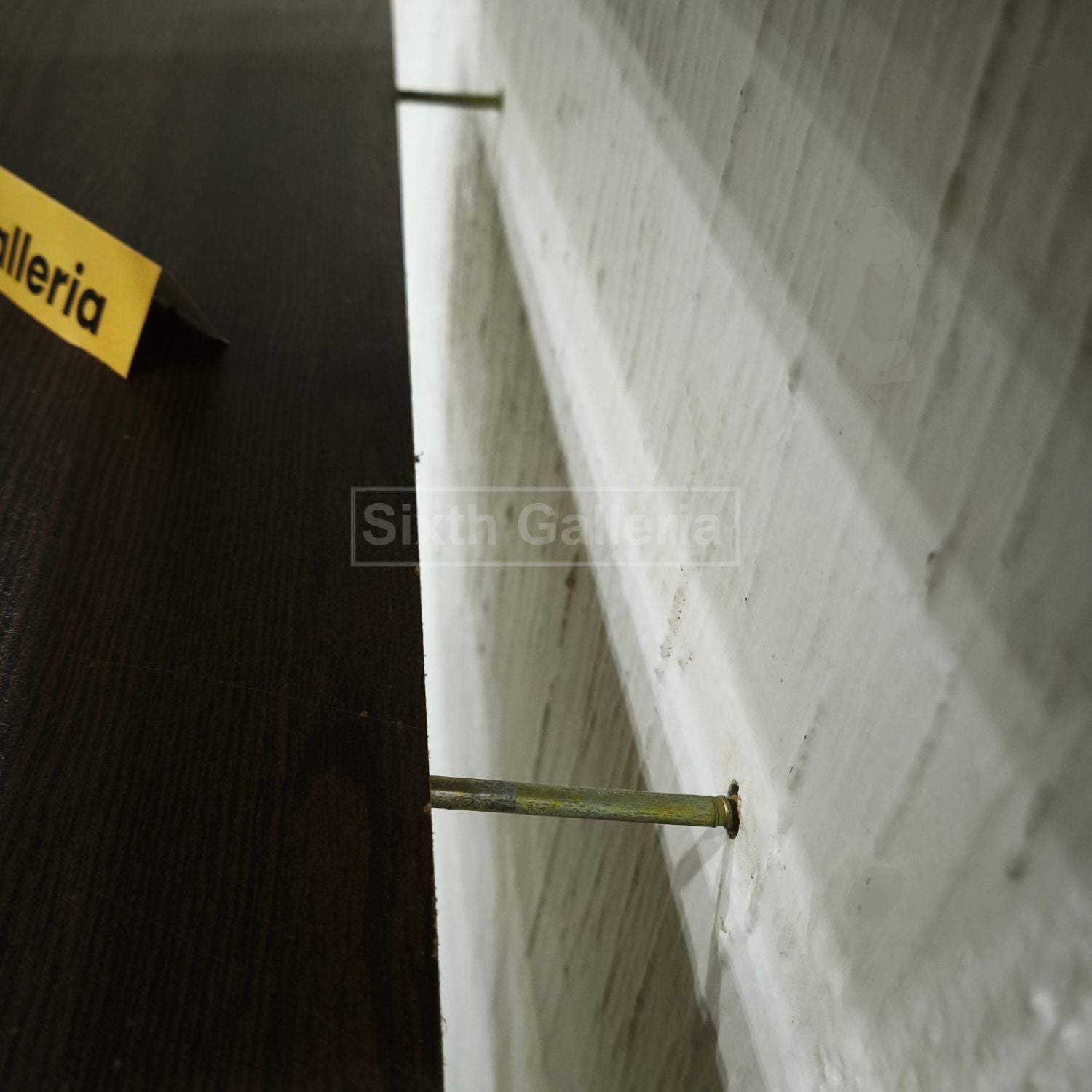 Single Floating Shelf Walnut Brown
