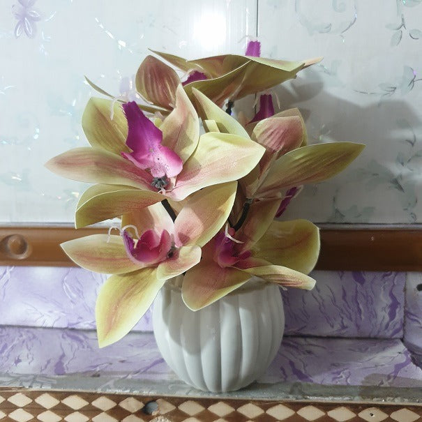 Orlina Mini Orchid Flower Planter