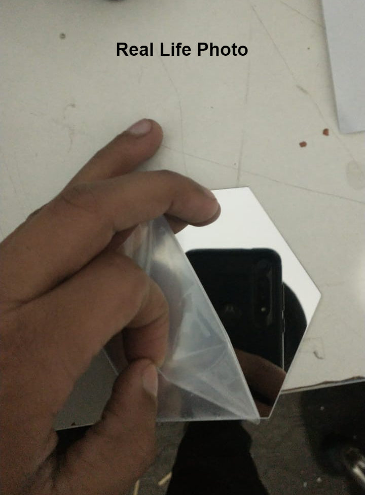 Hexagon Wall Decor Silver