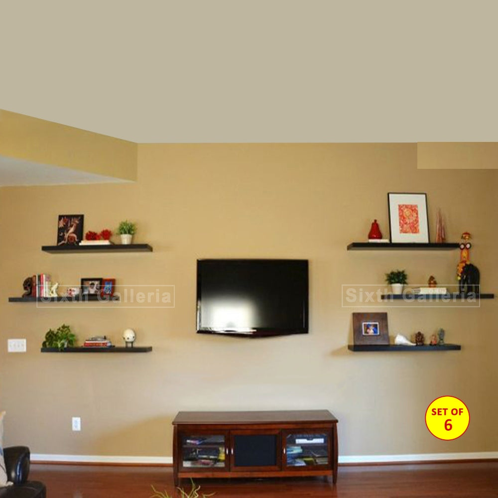 Floating Shelves Set of 6
