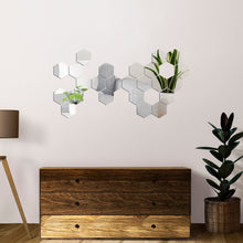 Hexagon Wall Decor Silver