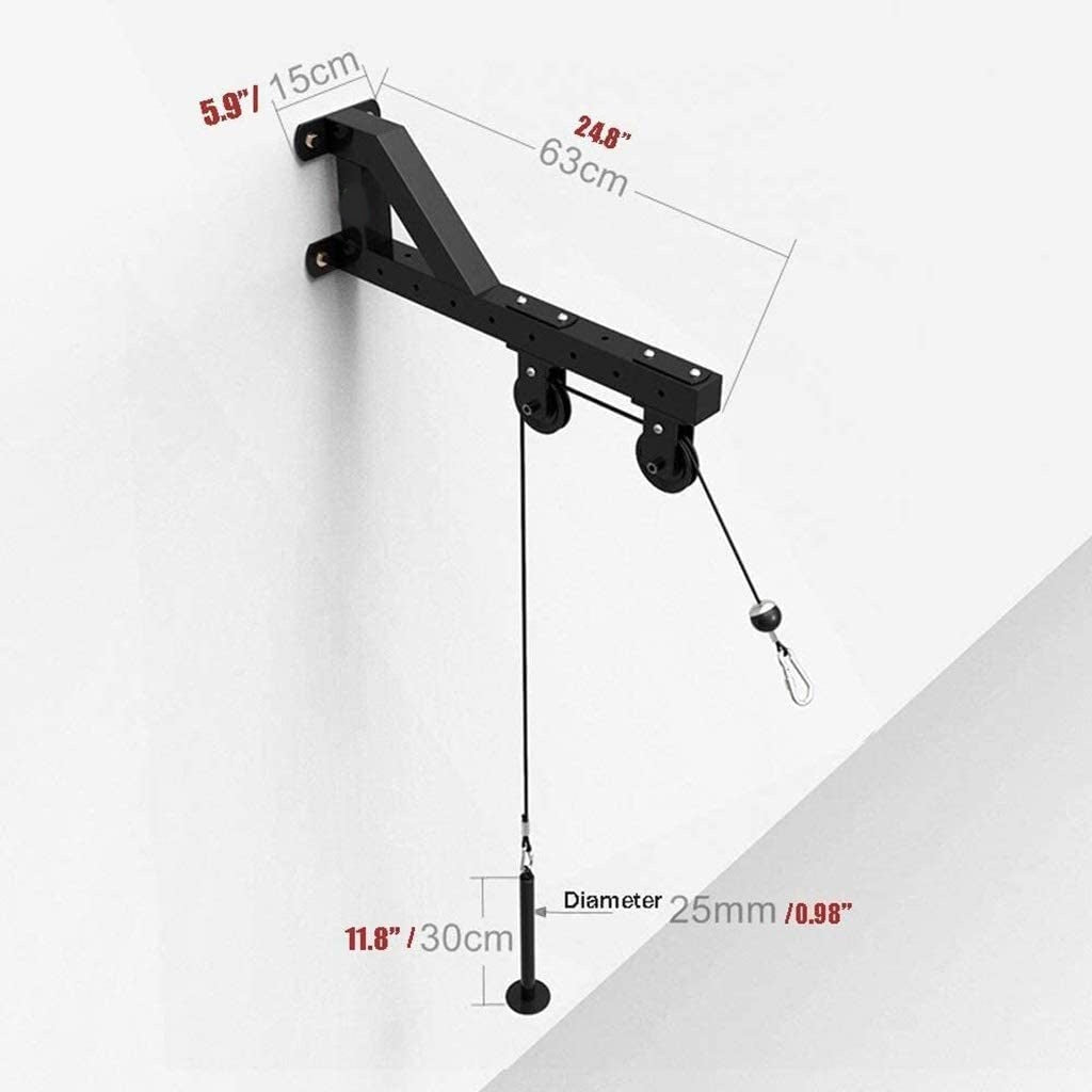 Wall Mounted Cable Pulley System