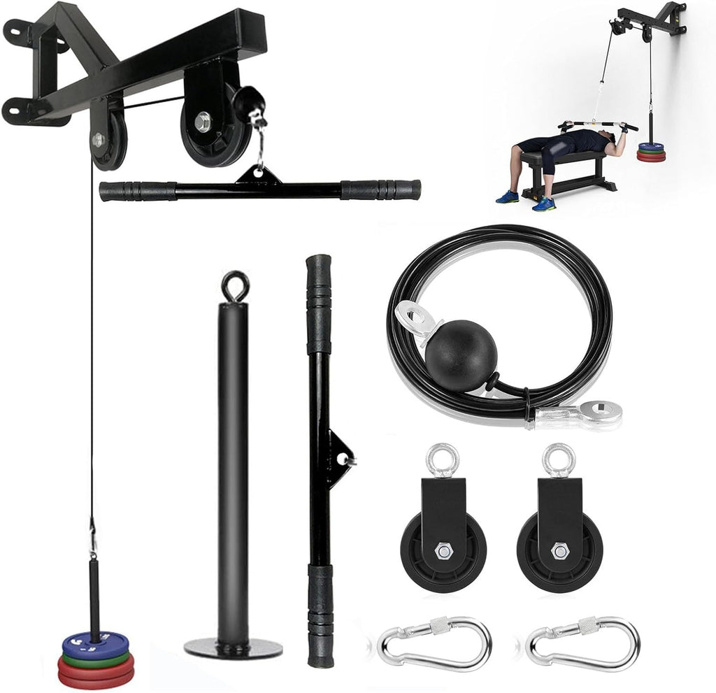 Wall Mounted Cable Pulley System