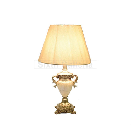 Pair of Plat Table Lamps