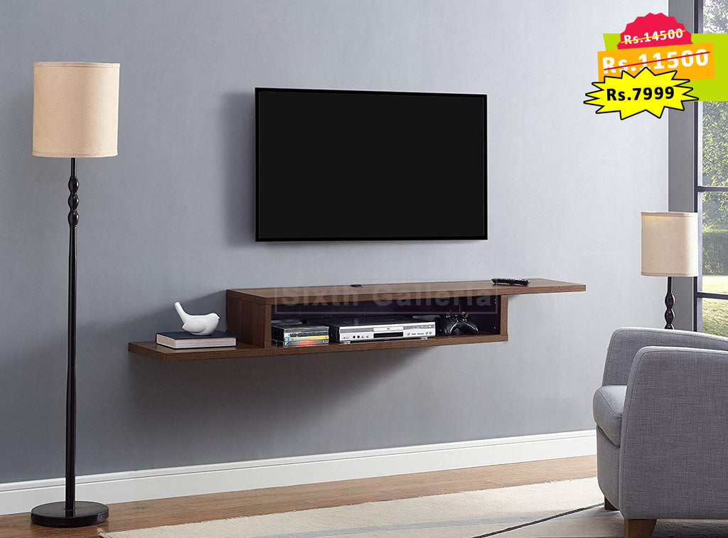 Uma Console Large Walnut Brown