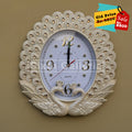 Elsa Clock white