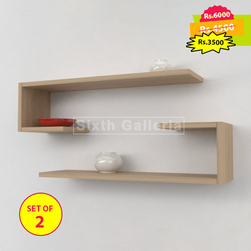 Fera Shelves Oak Brown