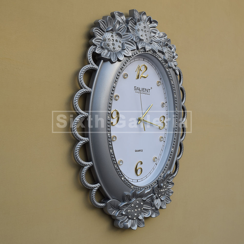 Yogi Clock Silver