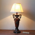 Pair of Dark Rosella Lamps