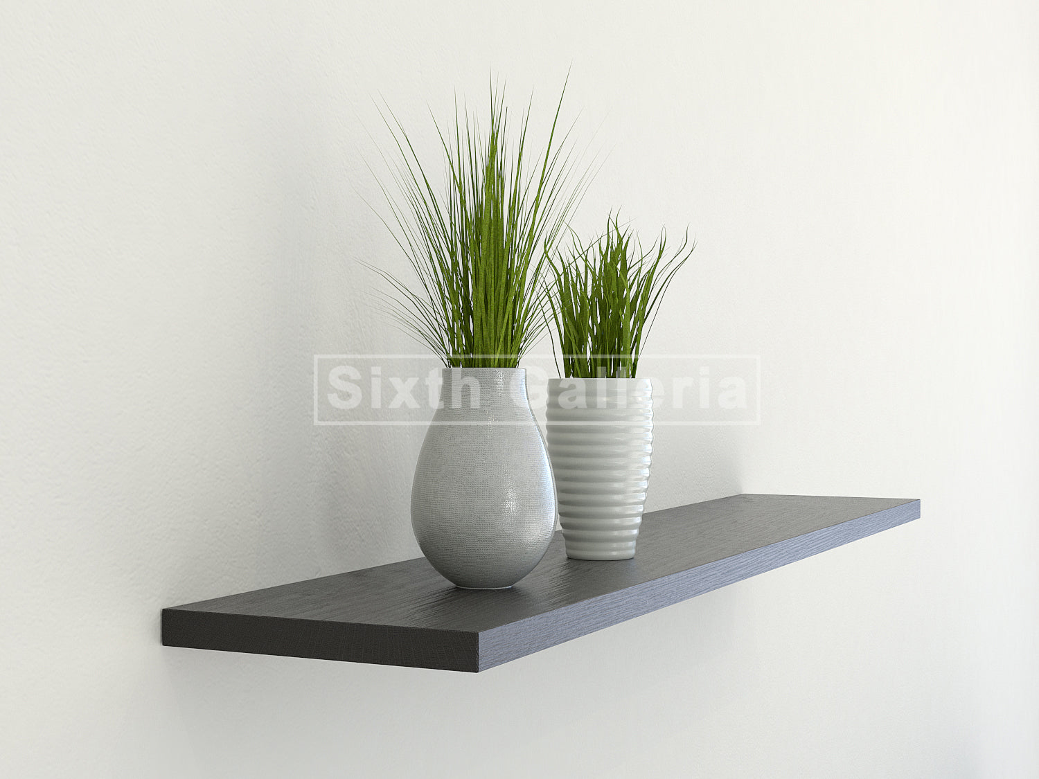 Single Floating Shelf Black
