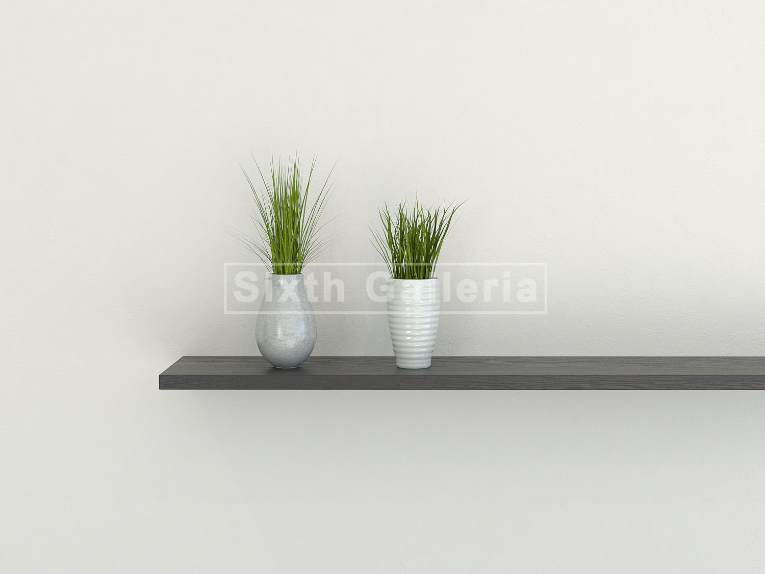 Single Floating Shelf Black