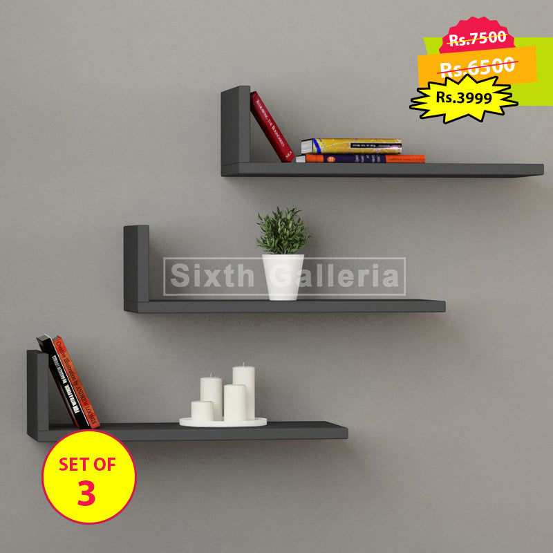 Fausa Shelves Black