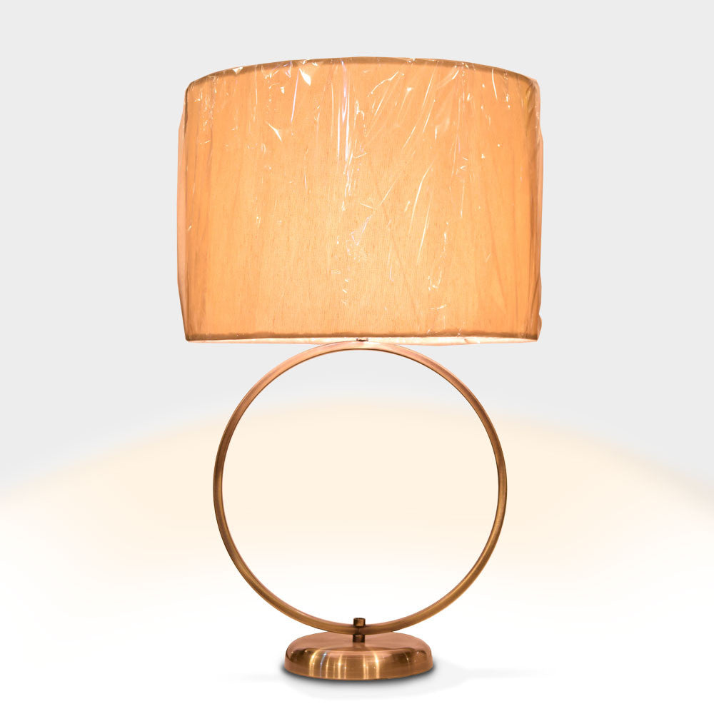 Pair of Metal Ring Lamp